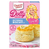 Duncan Hines Dolly Parton's Buttermilk Biscuit Mix, 16 oz. – Whimsical White Elephant and Secret Santa Gift Idea for Adults