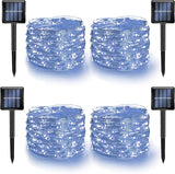 Dazzle Bright Solar Patio Lights – Fence, Railing, and Pergola Decoration, 8 Color Choices
