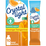 Crystal Light Immunity Support Orange Tangerine Mix – Bedside Wellness Companion for Bedtime Hydration, B-Vitamin Fortified Immune Drink