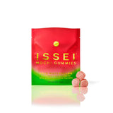 ISSEI Strawberry Mochi Gummies Chewy Candy – Gelatin-Free Chewy Treat for Plant-Based Lifestyle