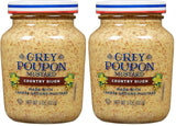 Grey Poupon Country Dijon Mustard – Artisan Crafted Spread for Upscale Sandwiches and Charcuterie
