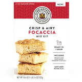 King Arthur Baking Company Focaccia Mix Kit – Intentional Home Cooking, Restaurant-Quality Focaccia Without the Mess