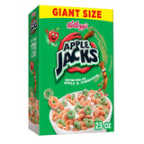 Kellogg's Apple Jacks Breakfast Cereal – Quick Morning Bowl for School-Age Kids, 23oz Family Box