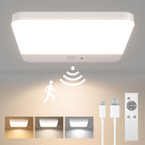 FULEN Cordless LED Ceiling Fixture – Warm to Cool White Ambient Glow for Hallways and Entryways