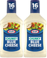 Kraft Chunky Blue Cheese Dressing – 120 Calorie Per Serving Sandwich Spread for Health-Conscious Lunchbox Packers