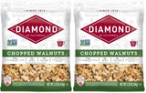 Diamond of California Chopped Walnuts - Omega-3 Rich Topping for Yogurt, Oatmeal and Wellness Routines, 2.25 oz