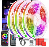Lumistrips Music Sync LED Strip Lights – Birthday Party & Playroom Decor for Kids, No Flame