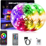 Lumiflux Aurora Smart LED Lights – 200ft Work-from-Home Setup with App-Controlled Focus Mode