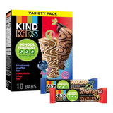 KIND Kids School Friendly Variety Pack Oat Bars – Soft Baked Kids Snack for Daycare, Birthday Parties, and After School Snack Time