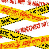 HauntHouse Halloween Barrier Tape – Pet and Kid Friendly Non-Toxic Caution Decoration for Events