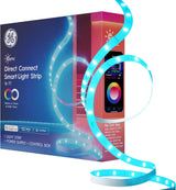 GE Cync Wi-Fi RGB LED Strip – Relaxation and Bath Time Mood Lighting, App Controlled Color Strip for Evening Unwind