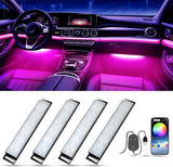 Honalia Car LED Lights Interior – Adjustable Mood Lighting Kit, Mindful Driving Companion for Daily Rush Hour Relaxation