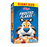 Kellogg's Frosted Flakes Cereal, 28.5 oz Bulk Box, No Artificial Colors Kids' Snack for School Lunchboxes and Morning Bowls