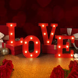 EDYCON XOXO Heart Light Up Letters – Valentine's Day Gift for Girlfriend and Best Friend