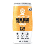 Lakanto Liquid Monk Fruit Sweetener – Compact 1.76 oz Bottle for Less is More Storage and Simple Brewing