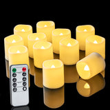 Homemory Battery Votive Set – Christmas and Valentine's Day Gift for Couples and Newlyweds