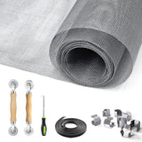 King&Charles Screen Replacement Kit – Nickel-Plated Manganese Clips and Rounded Smooth-Touch Edges for Kid-Safe DIY
