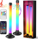 LotusLamp X LED Light Bar – Valentine's Day Gift for Him, Music Sync Ambient Light Bar with Timer