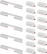 Govee Neon Rope Light Hanging Brackets – Decorative Wall Mounting Kit for H61D3 H61D5 H61D6, 20pcs White Clips for Ambient Room Lighting
