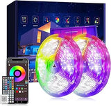 Brightown LED Strip Lights 200ft – Mindful Home Atmosphere with Music Sync, Relaxing Color Changing Mood Light