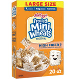 Kellogg’s Frosted Mini-Wheats – Wholesome Pantry Staple for Weight Management and Self-Care Mornings, Giant 29.5oz
