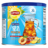 Lipton Zero Sugar Peach Tea Mix – Crowd-Pleasing Pitcher Drink for Tailgates and Cookouts