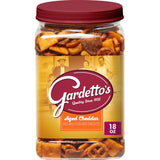 Gardetto's Aged Cheddar Snack Mix Tub – Easy-to-Chew Cheddar Mix for Kids Lunches and Snacking