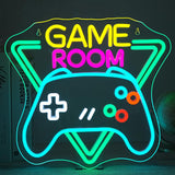 Gamerneon Casino Style Neon Wall Light – Bedroom and Dorm Room Ambiance Piece, Lightweight Acrylic Backplate
