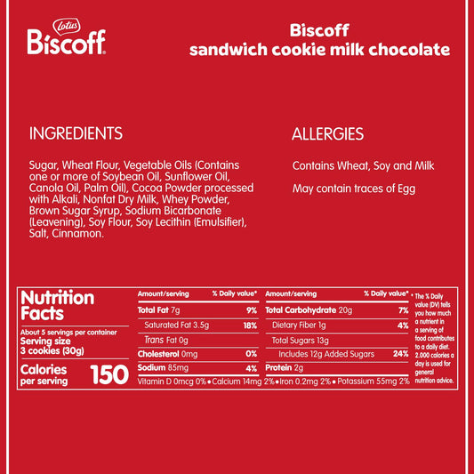 total of 22 cookies supplied as two sealed 11-count sharing packs