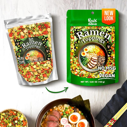 VeggieRush Dehydrated Ramen Toppings – Compact Vegetable Pack for Hiking and Emergency Kits